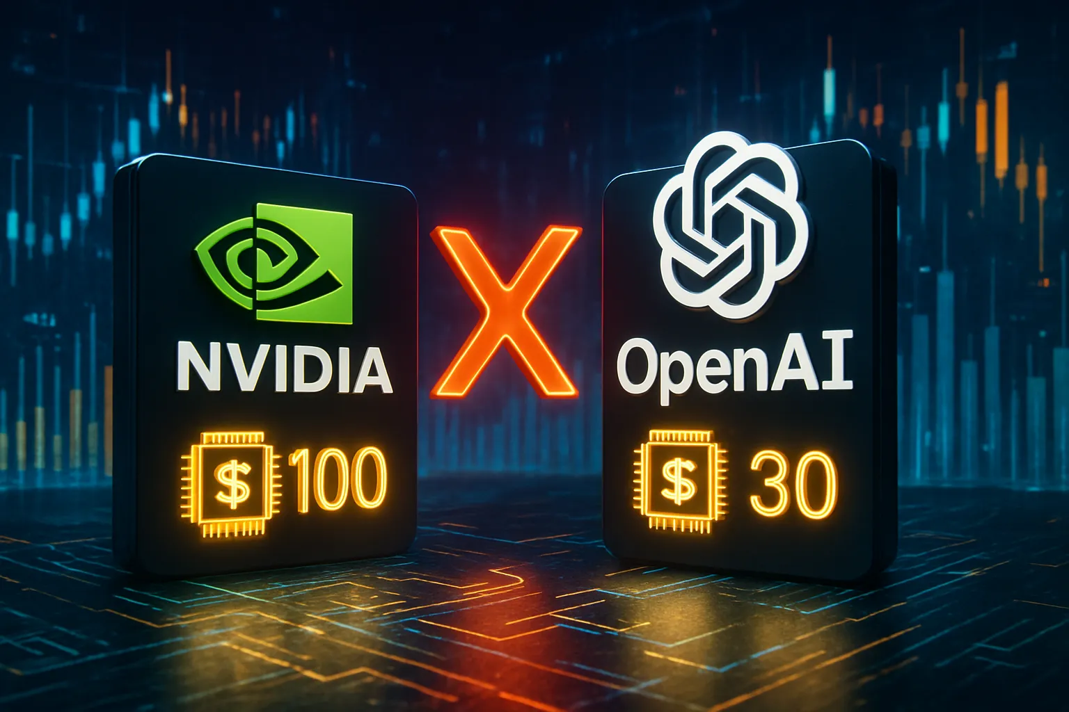 Nvidia reformula su relación con OpenAI y cancela el acuerdo de $100 000 M por una inversión directa de $30 000 M