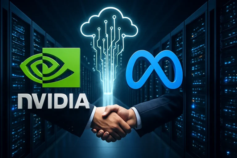 Nvidia y Meta anuncian una alianza estratégica plurianual para construir infraestructura de IA en la nube y local