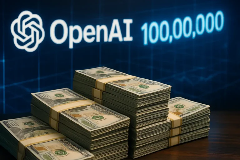 OpenAI está cerca de cerrar la primera fase de una ronda récord de financiación por más de 100 000 M USD