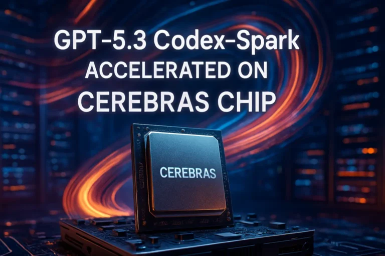 OpenAI lanza modelo GPT-5.3-Codex-Spark acelerado con chips de Cerebras fuera del ecosistema Nvidia