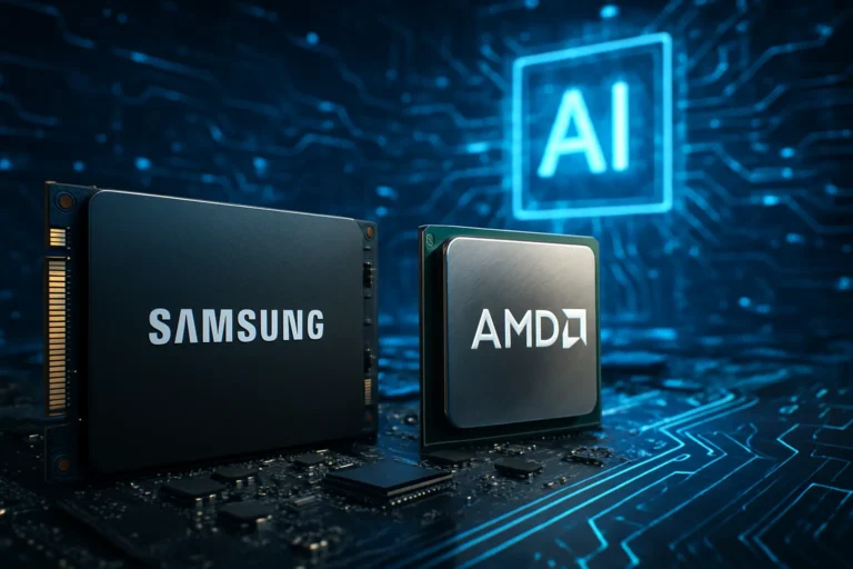 Samsung y AMD refuerzan su rol como proveedores de hardware IA ante la creciente demanda global