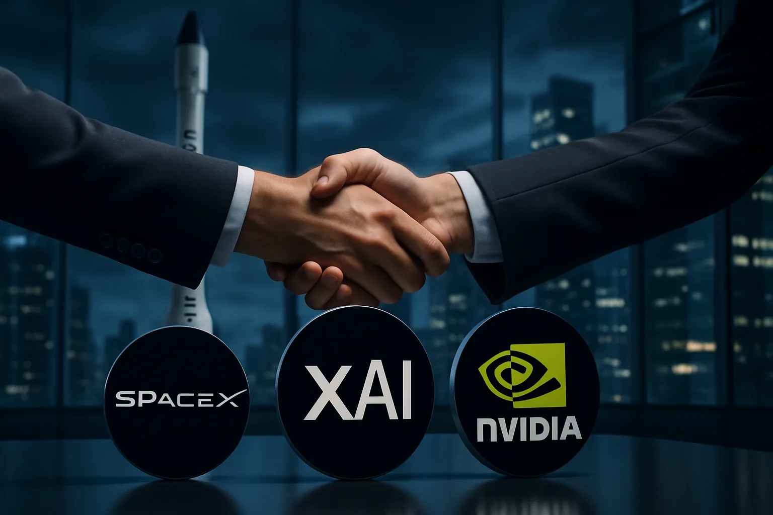 SpaceX y xAI se consolidan para atraer capital global con apoyo de Nvidia
