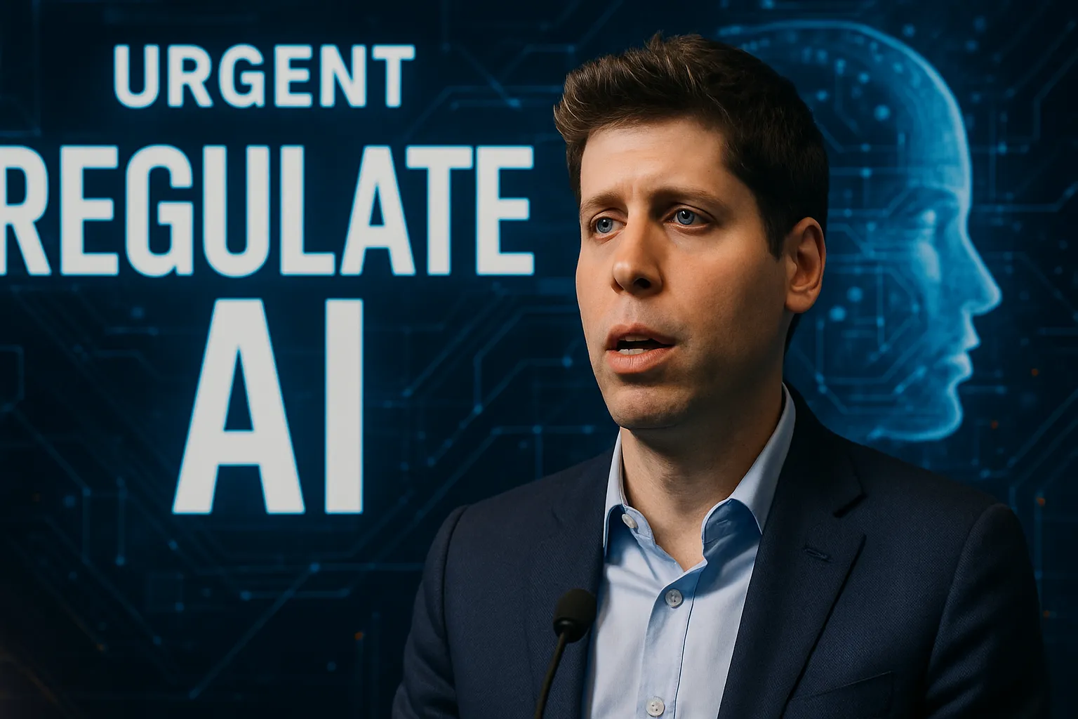 URGENTE: Sam Altman pide la regularización de la IA
