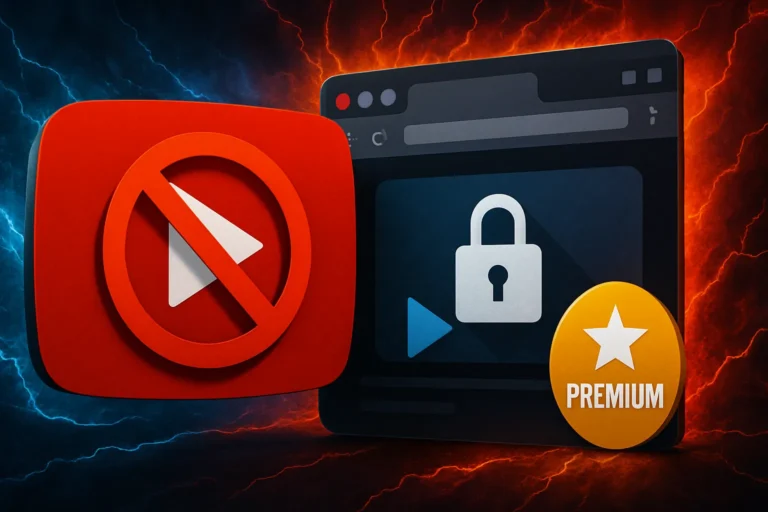 Youtube está bloqueando la reproducción en segundo plano en navegadores de terceros para obligarte a pagar el premium