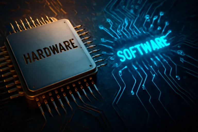diferencia de hardware y software