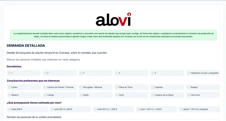 mandatos alovi