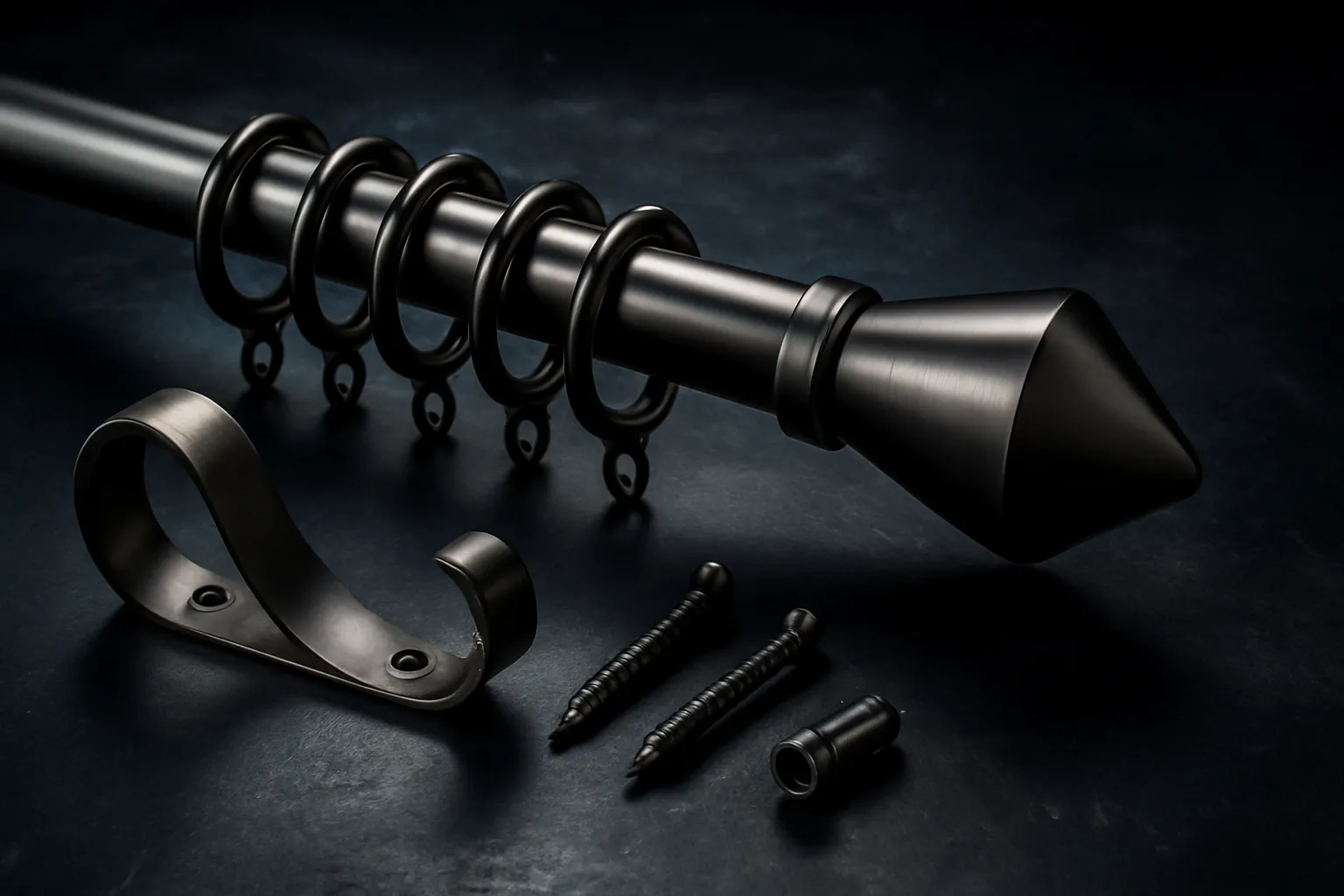 rod curtain hardware