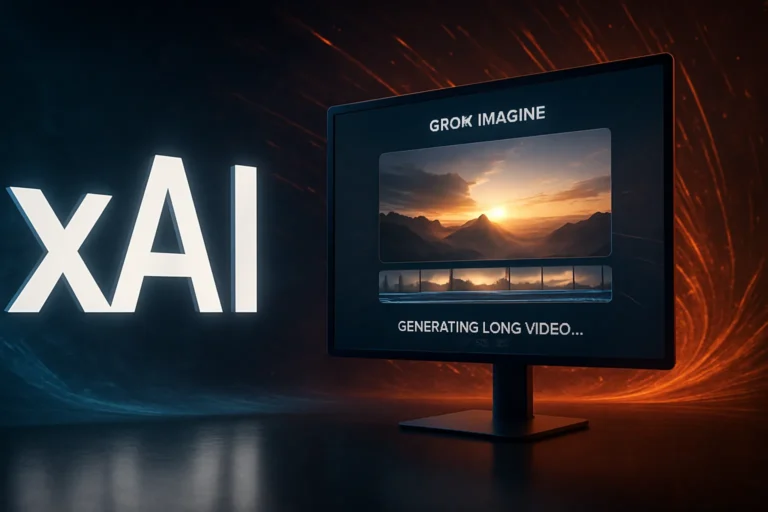 xAI lanza Grok Imagine para generar vídeos largos con IA
