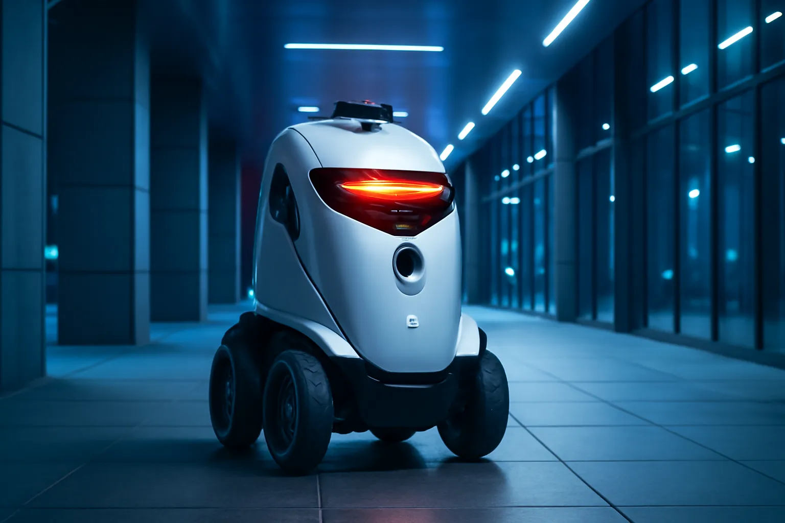 ¿Qué es un robot autónomo de patrullaje?