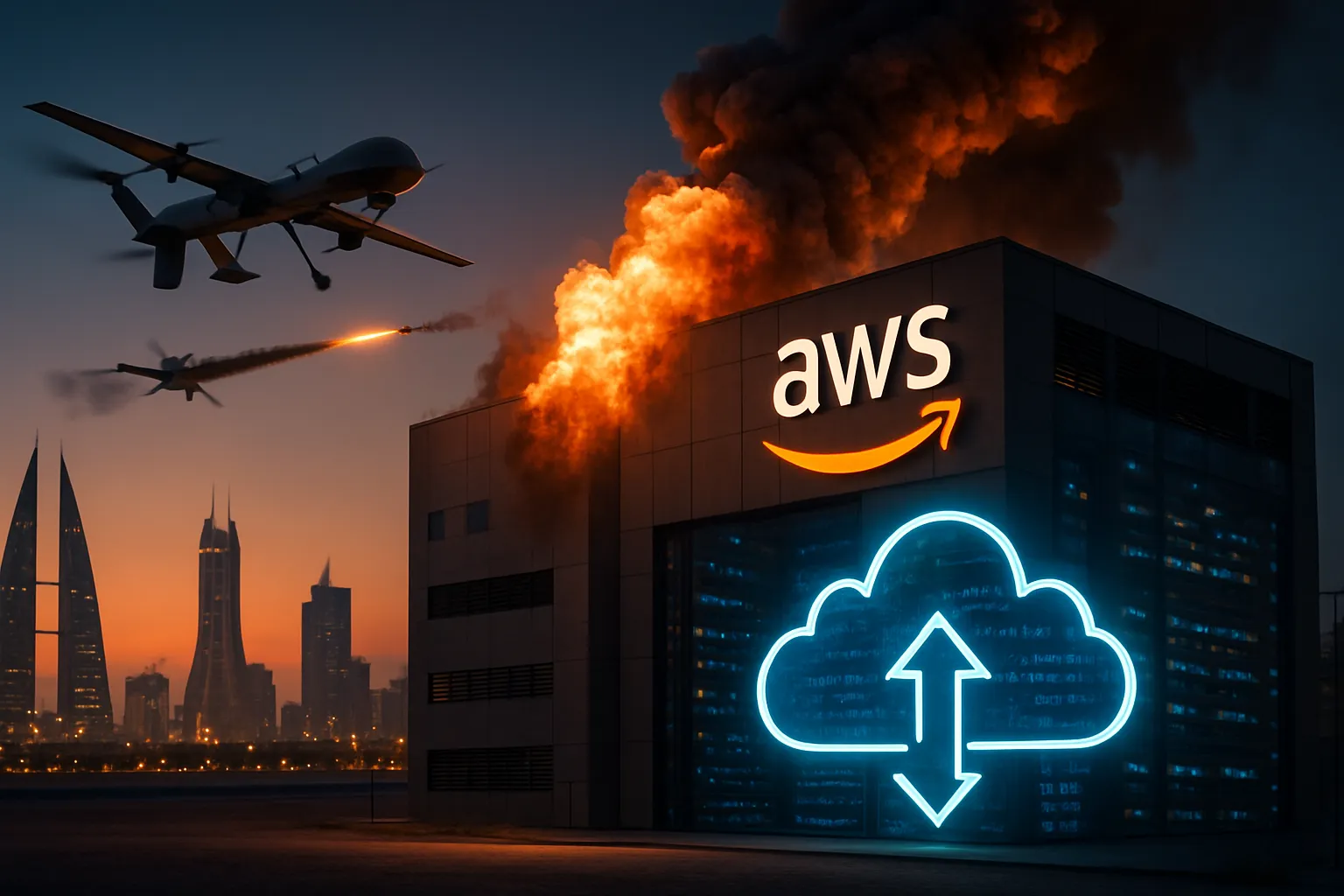 Amazon admite problemas en AWS Bahréin tras actividad de drones y pone el foco en la resiliencia cloud