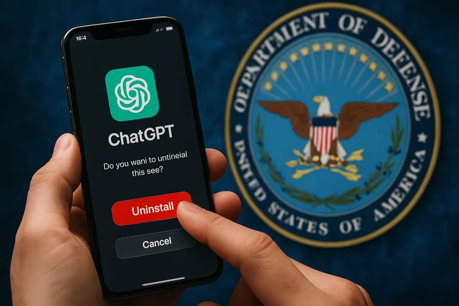 Aumentan las desinstalaciones de ChatGPT después del acuerdo con el pentágono