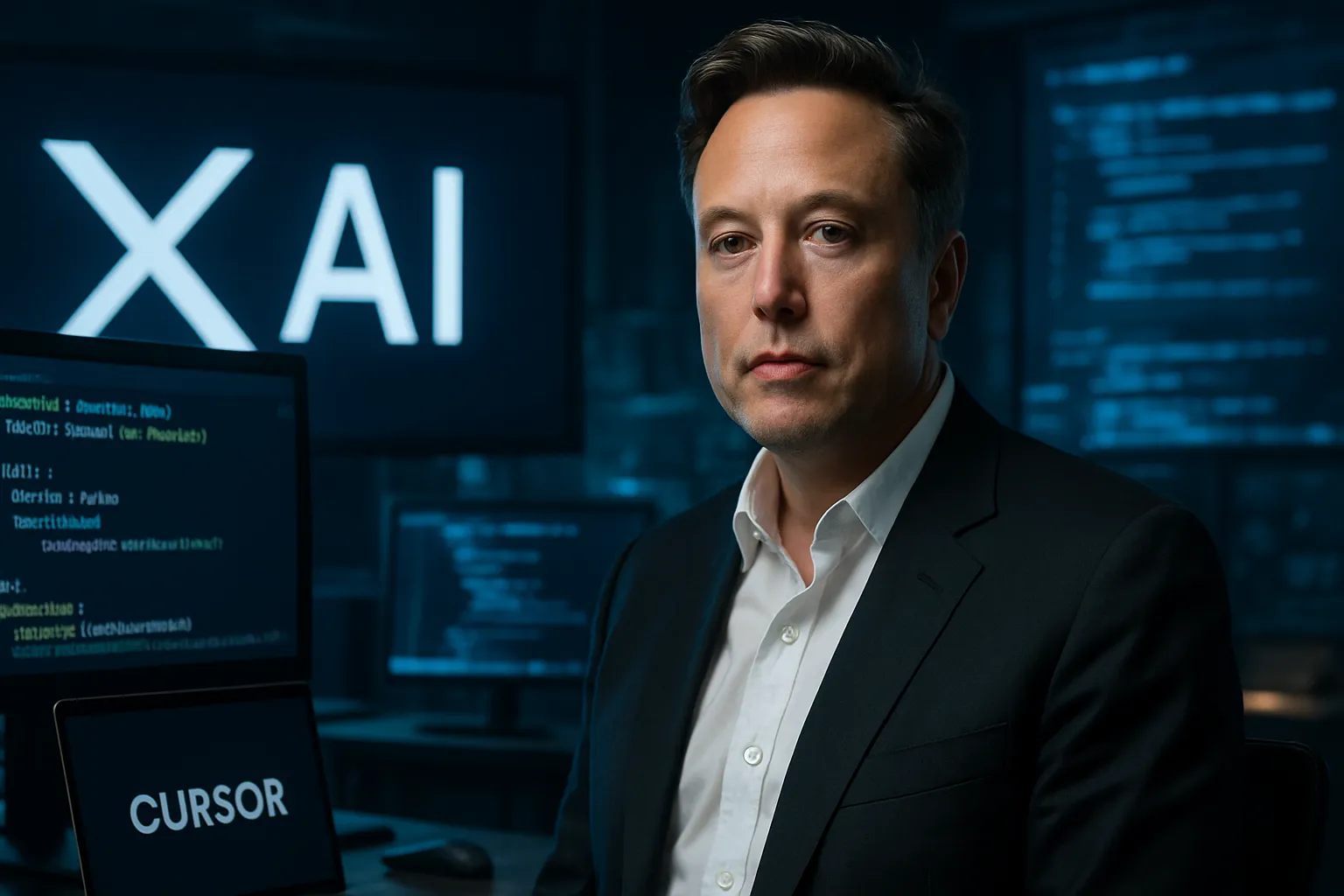Elon Musk vuelve a empezar en xAI: rehace su herramienta para programar y pesca talento de Cursor