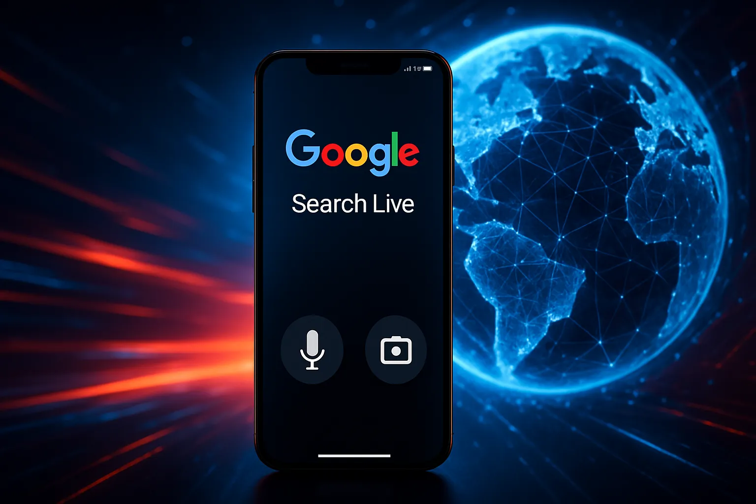 Google acelera la guerra de la búsqueda con Search Live: su asistente de voz y cámara se expande a más de 200 países