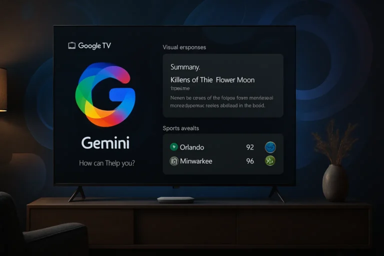 Google lleva Gemini al salón: Google TV estrena respuestas visuales, resúmenes y seguimiento deportivo