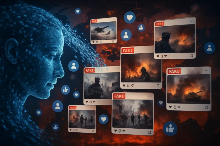 La IA generativa inunda redes sociales con contenido falso sobre conflictos internacionales