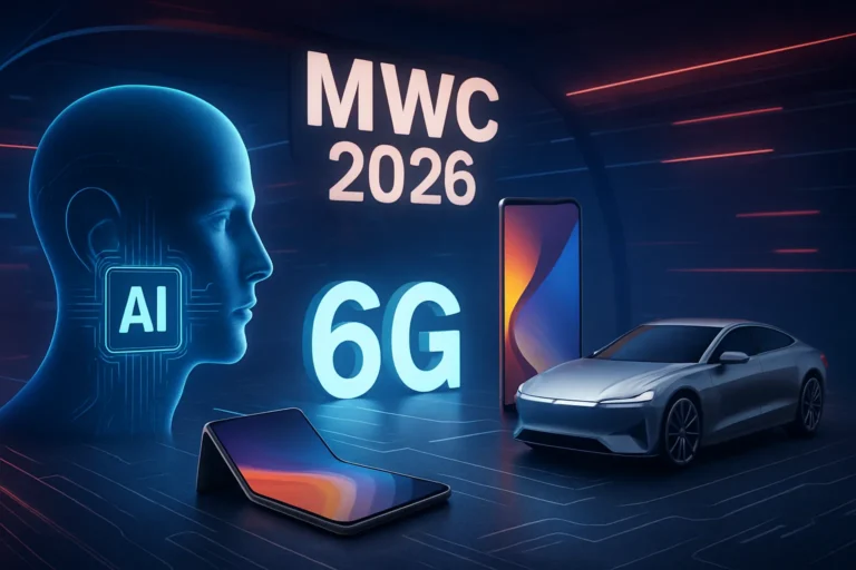 MWC 2026: consolidación de la IA agente, redes 6G incipientes, dispositivos enrollables/plegables más finos y conceptos avanzados de automoción eléctrica