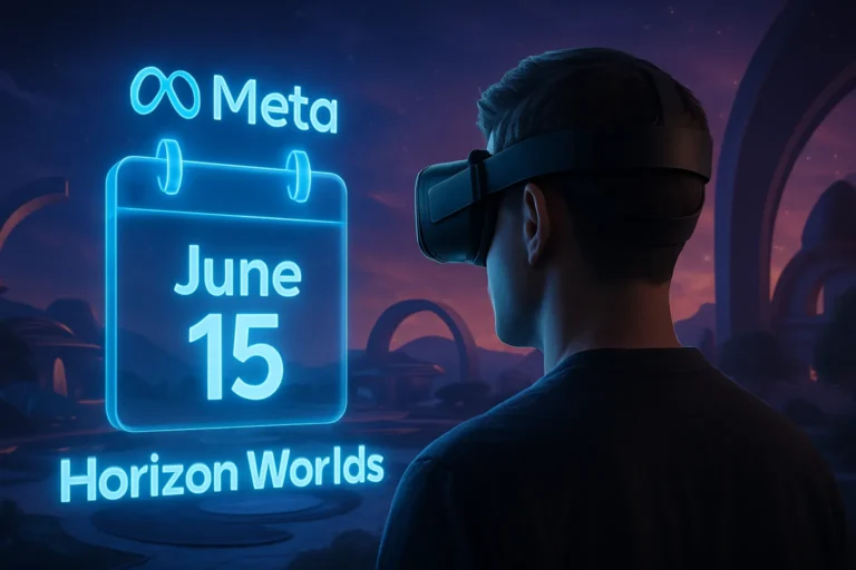 Meta pone fecha final a su metaverso en VR: Horizon Worlds dirá adiós el 15 de junio