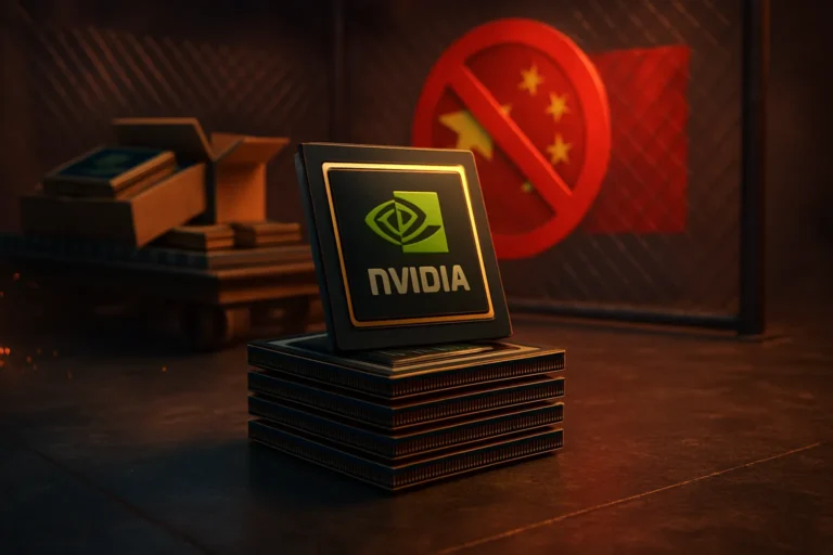Nvidia deja de fabricar chips que se iban a enviar a china