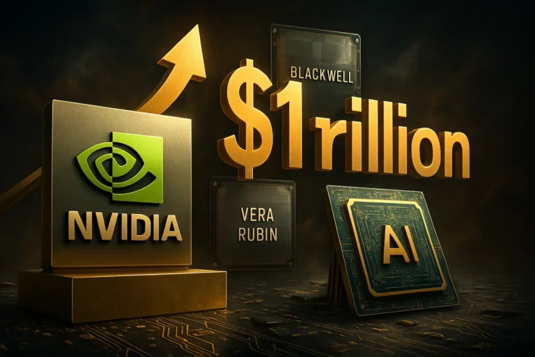 Nvidia dispara la fiebre de la IA al prever un negocio de 1 billón de dólares con Blackwell y Vera Rubin