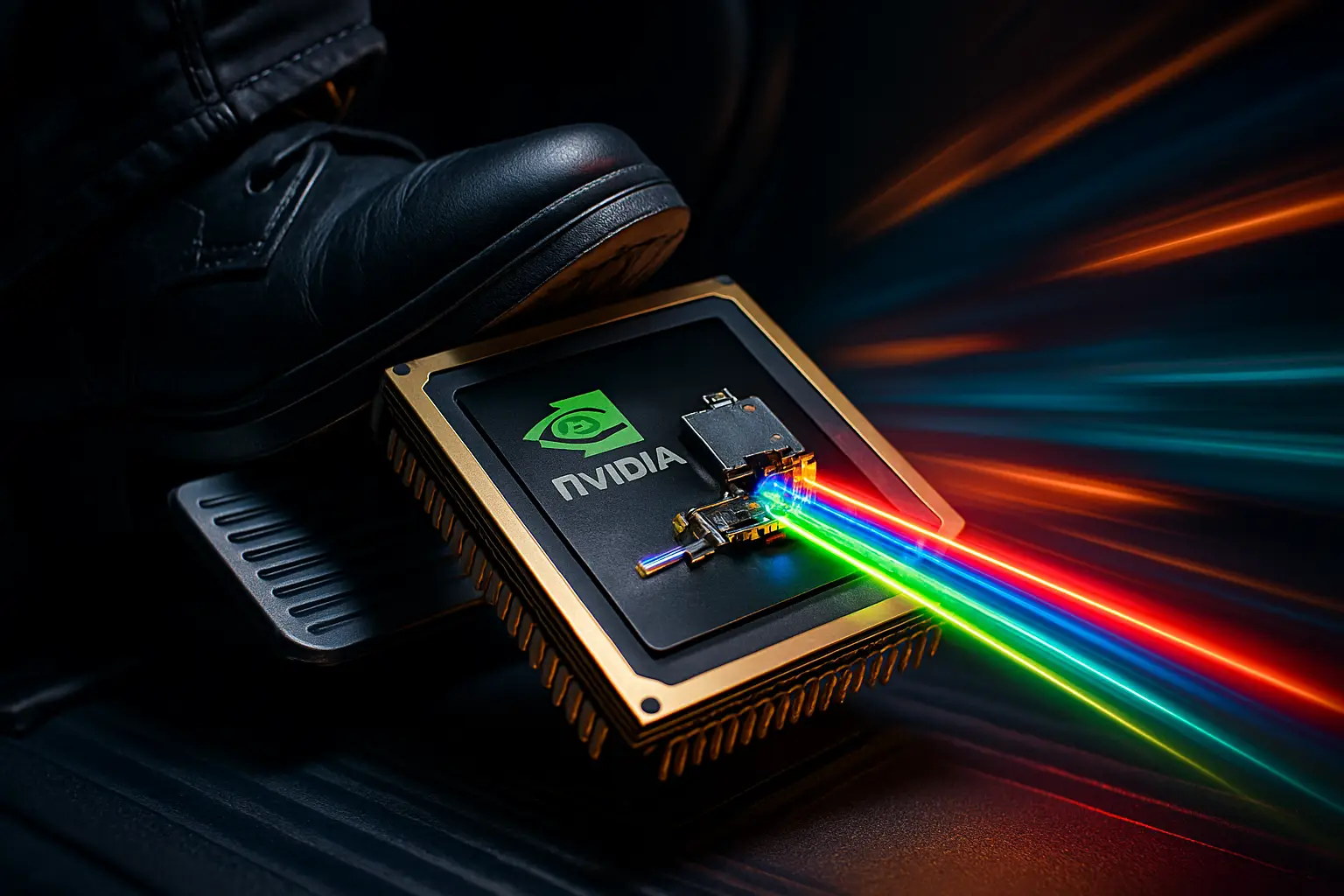 Nvidia pisa el acelerador de la IA con una apuesta multimillonaria por la fotónica