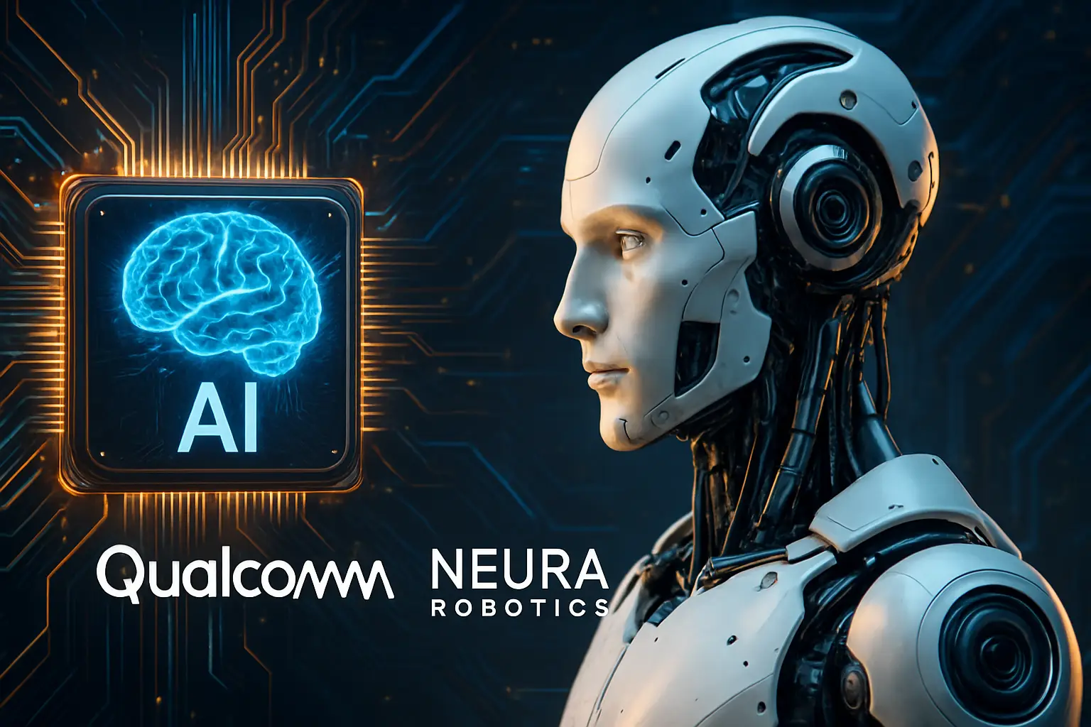 Qualcomm y Neura Robotics se alían para desarrollar cerebros de robots con IA