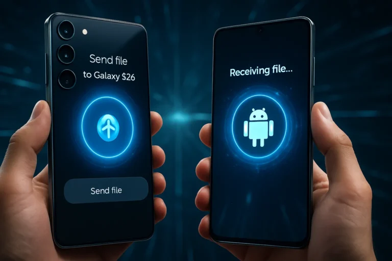 Samsung confirma que los Galaxy S26 tendrán una función tipo AirDrop y apunta a un salto clave en Android