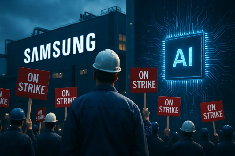 Samsung se enfrenta a una huelga que amenaza el suministro global de chips en pleno boom de la IA