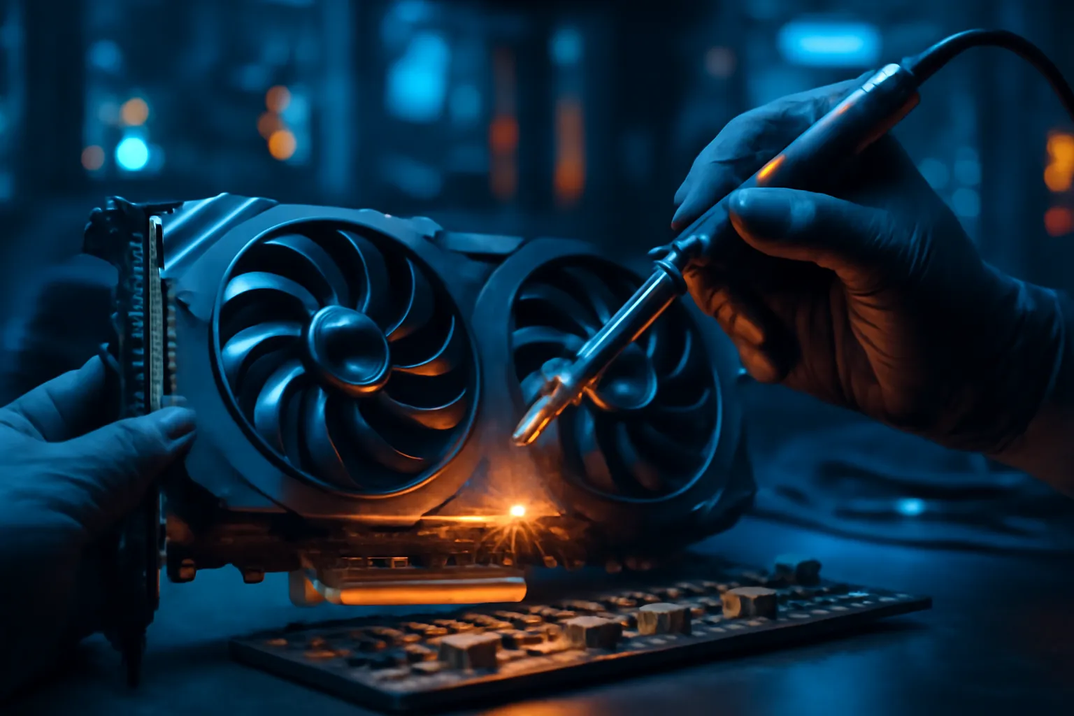 reparar tarjeta grafica