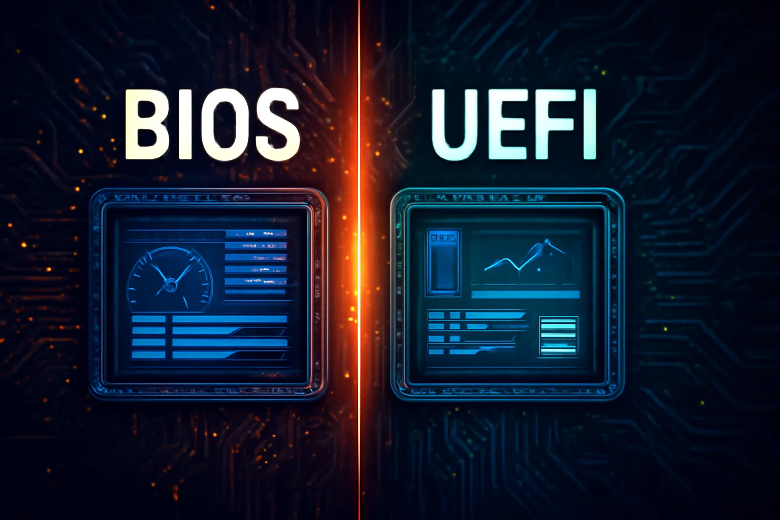 ¿Cuál es la diferencia entre BIOS y UEFI?