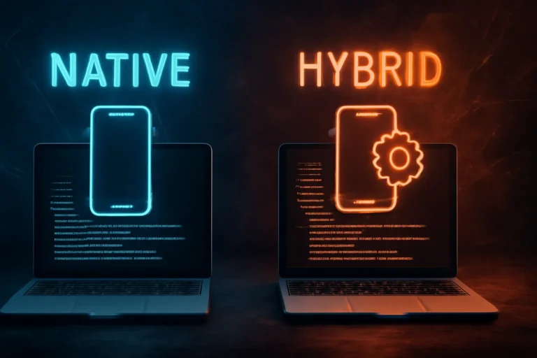 ¿Cuál es la diferencia entre software nativo e híbrido?