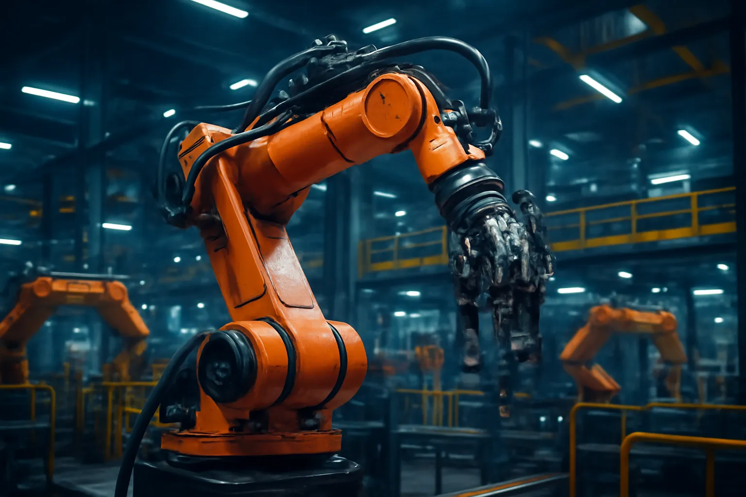 ¿Qué es la robótica industrial?