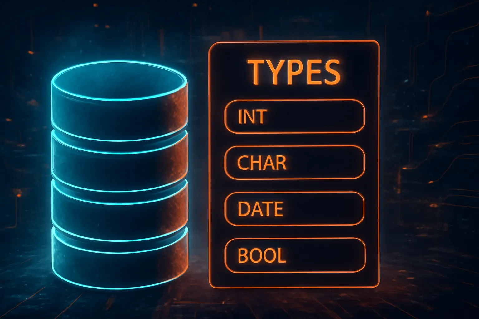 Base de Datos y Tipos
