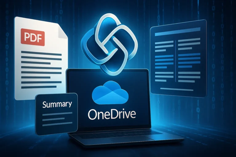 Copilot se integra en OneDrive para resumir PDFs y comparar archivos en segundos