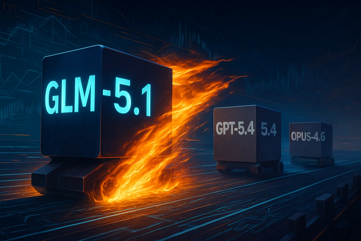 GLM-5.1 irrumpe en la carrera global y presume de superar a GPT-5.4 y Opus 4.6 en programación