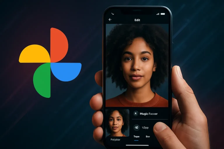 Google Photos suma retoques rápidos con IA para borrar imperfecciones y mejorar retratos en segundos