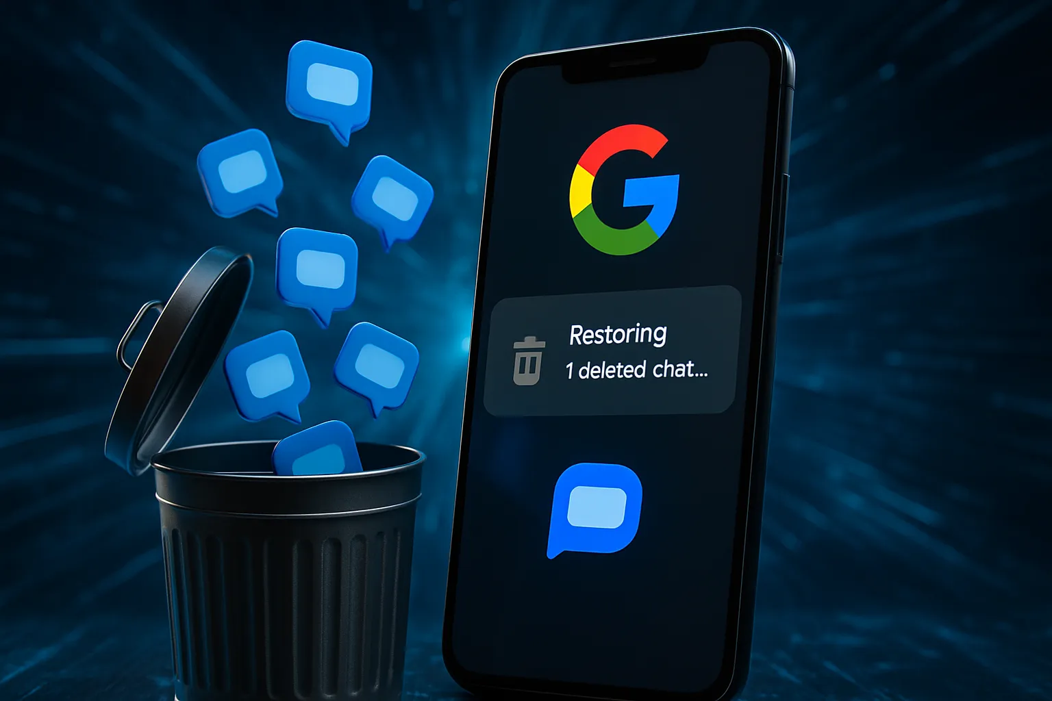 Google cambia Mensajes para siempre: ya puedes recuperar chats borrados con su nueva papelera