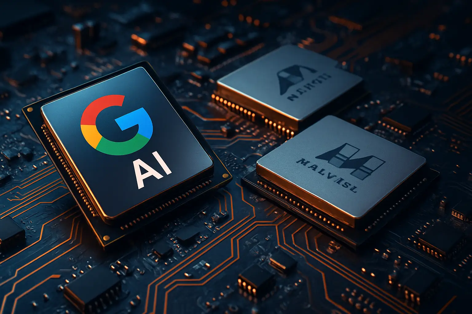 Google prepara dos nuevos chips de IA con Marvell para plantar cara a NVIDIA