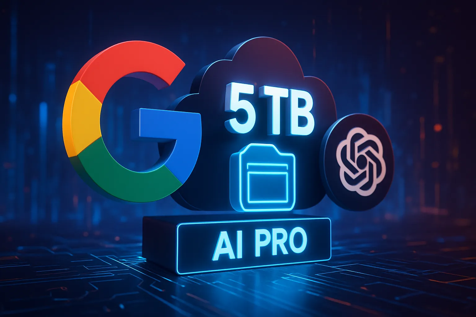 Google sube la apuesta contra ChatGPT y regala 5 TB en su plan AI Pro sin tocar el precio