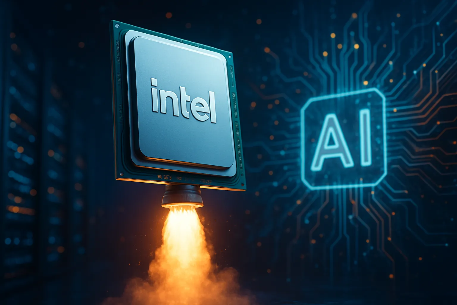 Intel se dispara gracias a la IA: sus nuevos chips para centros de datos impulsan unas previsiones que sorprenden al mercado