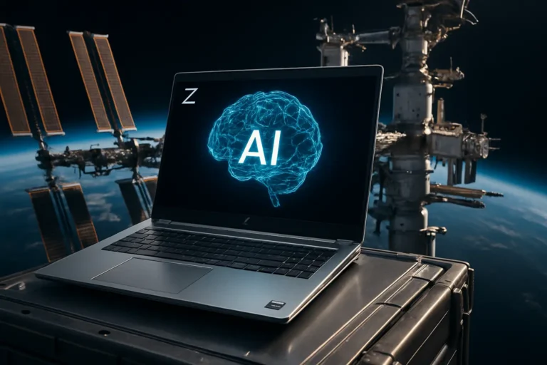 La Estación Espacial Internacional estrena portátiles HP ZBook Fury G9 con músculo de IA y gráfica Nvidia
