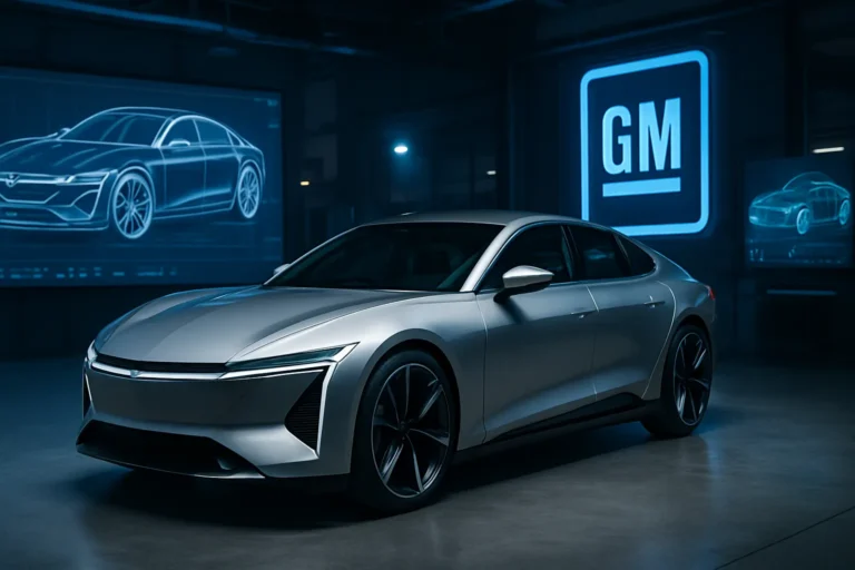 Los coches diseñados con IA ya toman forma en gigantes como General Motors