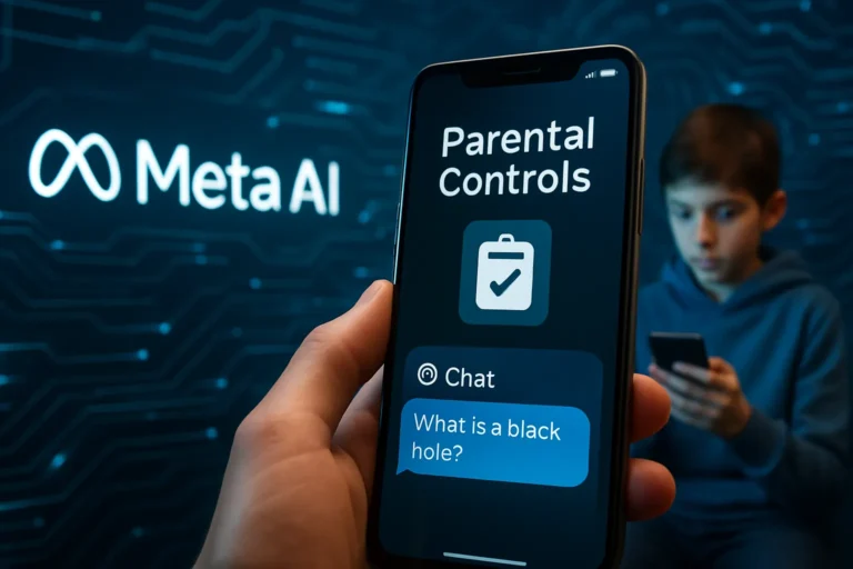 Meta AI activa un nuevo control parental para revisar lo que preguntan los menores al chatbot