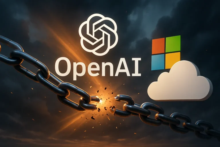OpenAI rompe su exclusividad con Microsoft y abre ChatGPT a cualquier nube