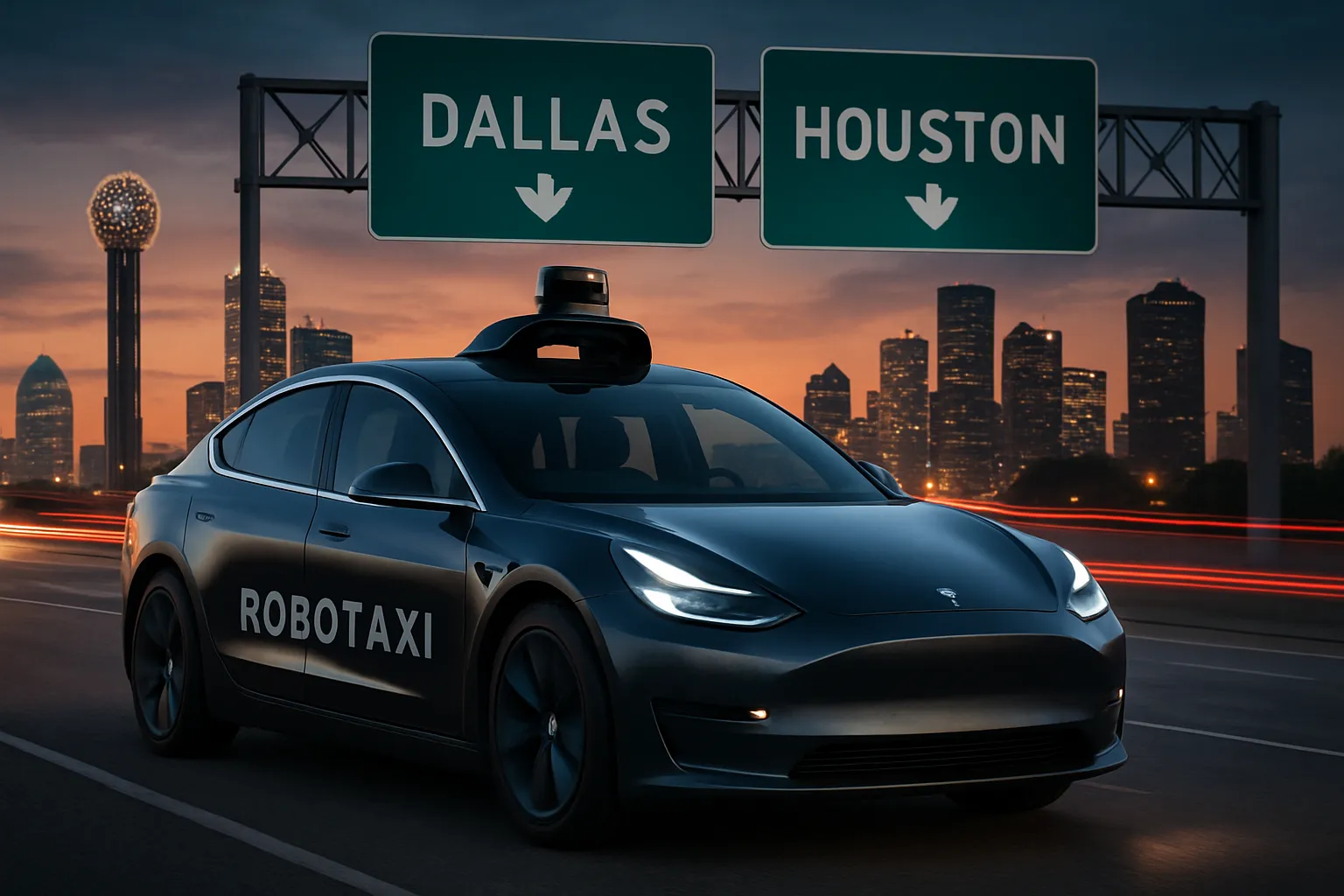 Tesla acelera su robotaxi y lleva el servicio a Dallas y Houston