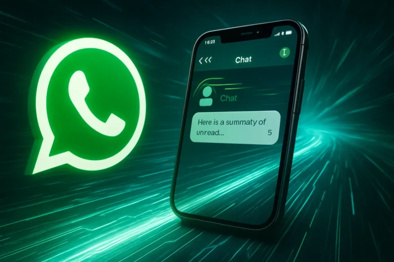 WhatsApp acelera sus chats con resúmenes de mensajes no leídos creados por IA