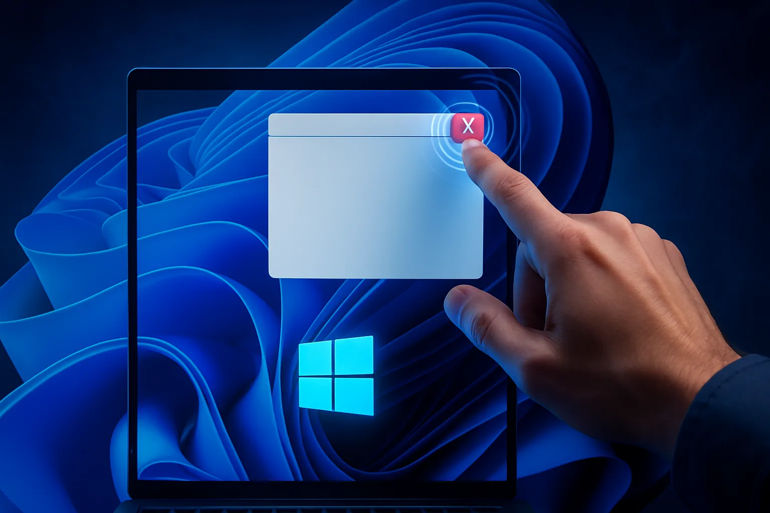 Windows 11 prueba una novedad inesperada: feedback háptico para cerrar ventanas y mover elementos