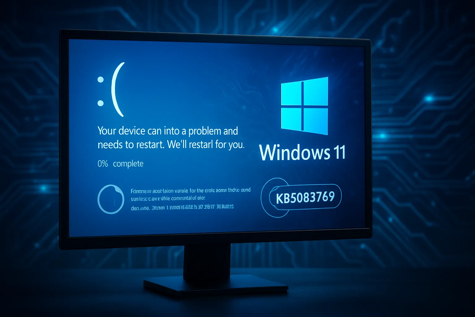 Windows 11 vuelve a tropezar: la actualización KB5083769 provoca reinicios en bucle y pantallazos azules