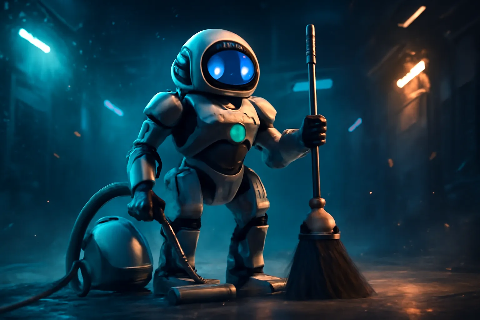 clean robot
