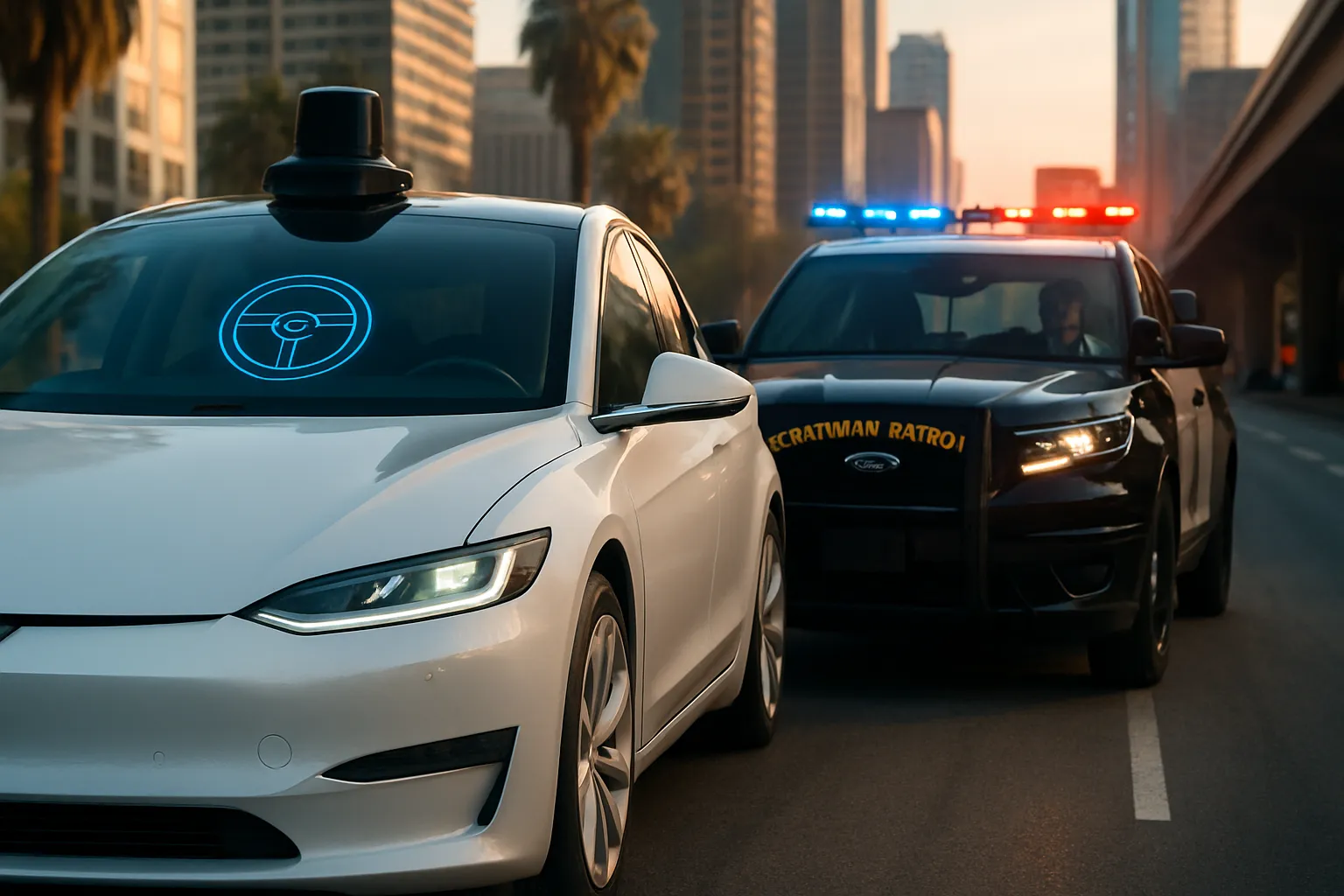 California permitirá multar a coches autónomos por infracciones de tráfico por primera vez