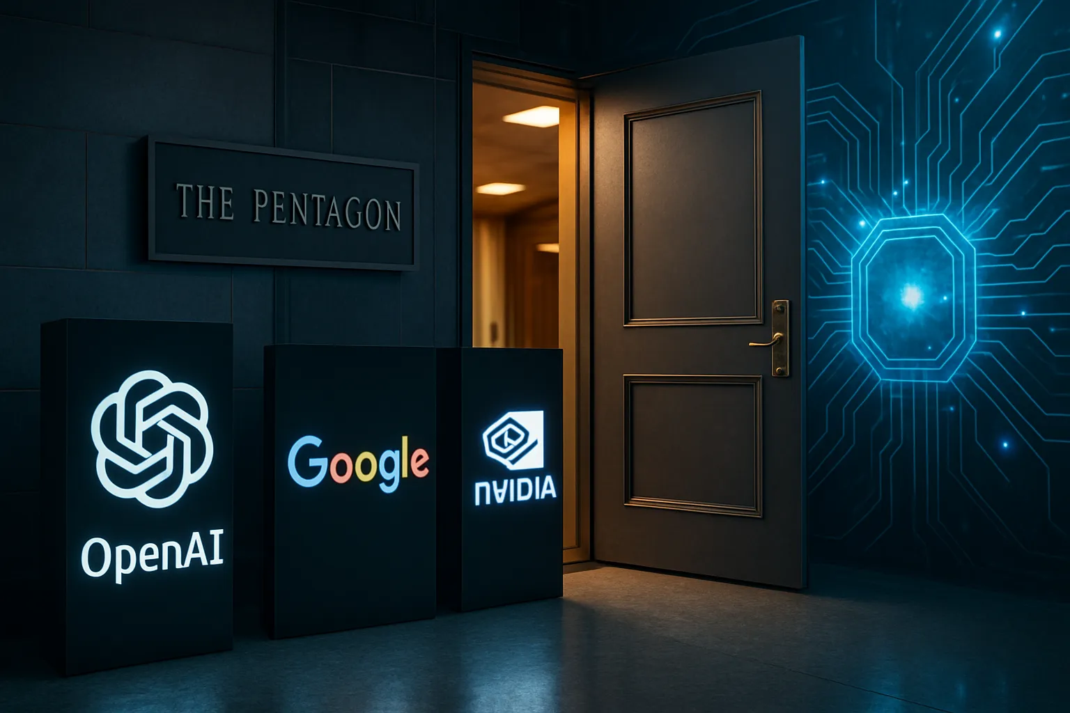 El Pentágono abre la puerta a OpenAI, Google y Nvidia para usar IA en entornos clasificados